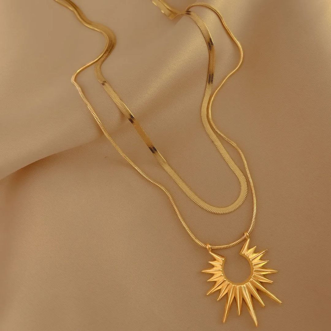 10573 Gold Plated Necklace