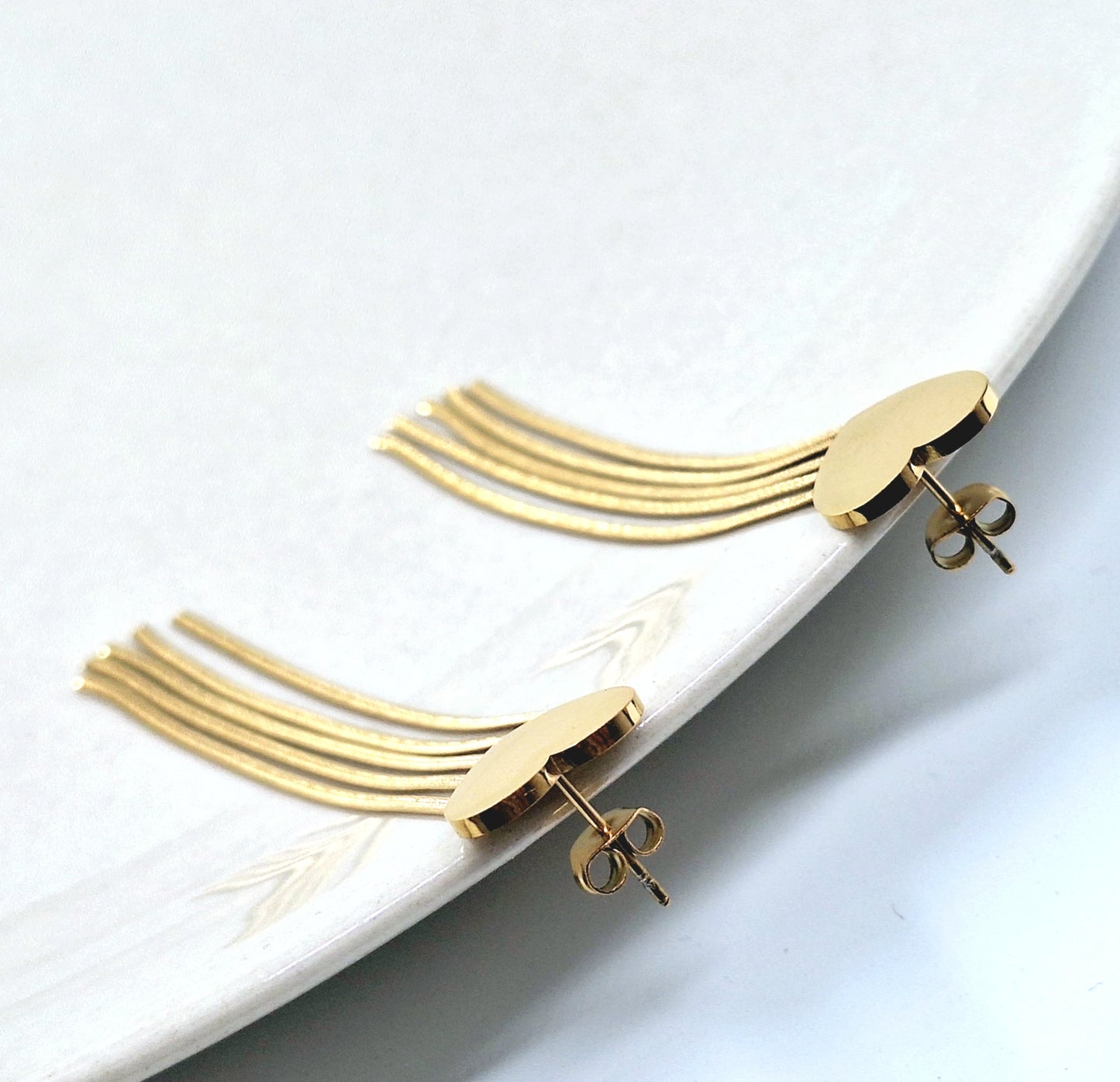 40252 gold plated Earrings