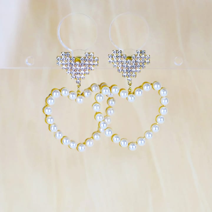 # 40001 Copper gold plated Earrings