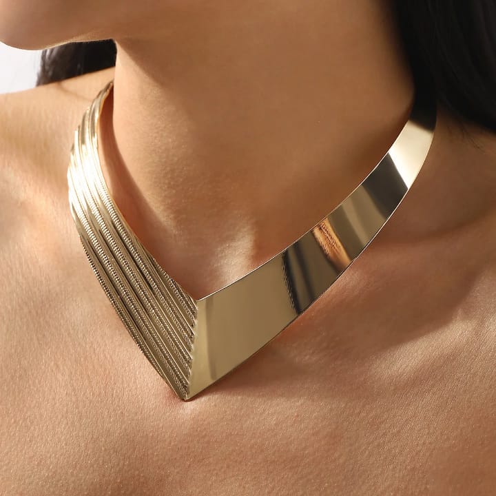 150029 Gold Plated Choker