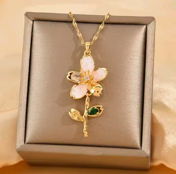 #10003 Copper Gold Plated Necklace