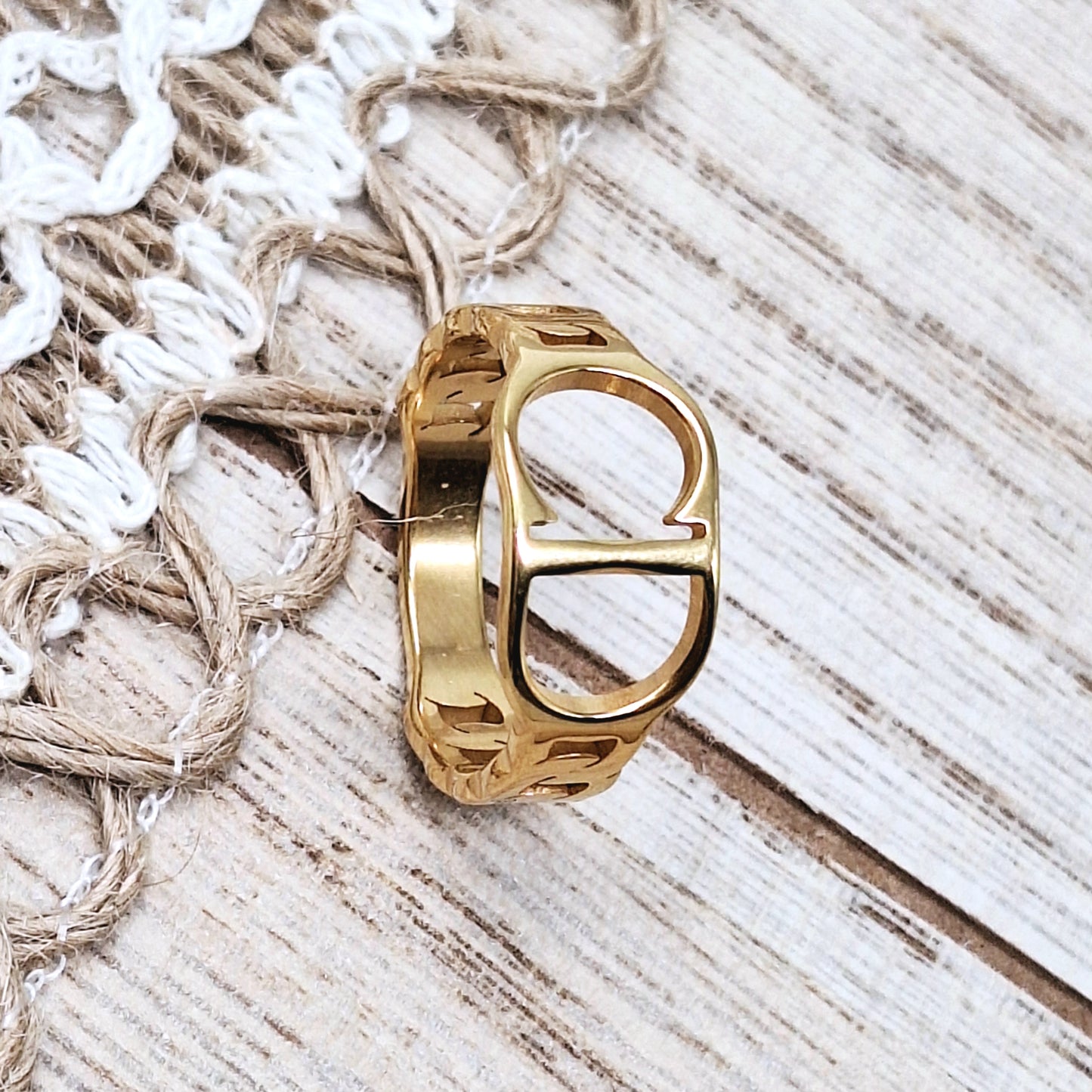 50254 Gold Plated Ring