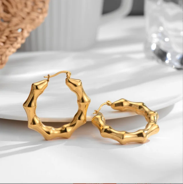 40147 Gold Plated Earrings