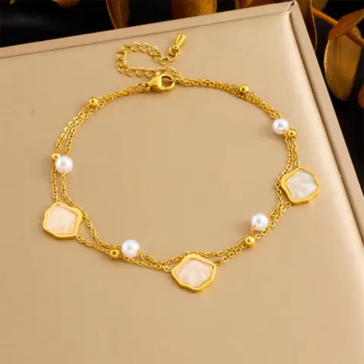 70201 Gold Plated Anklet