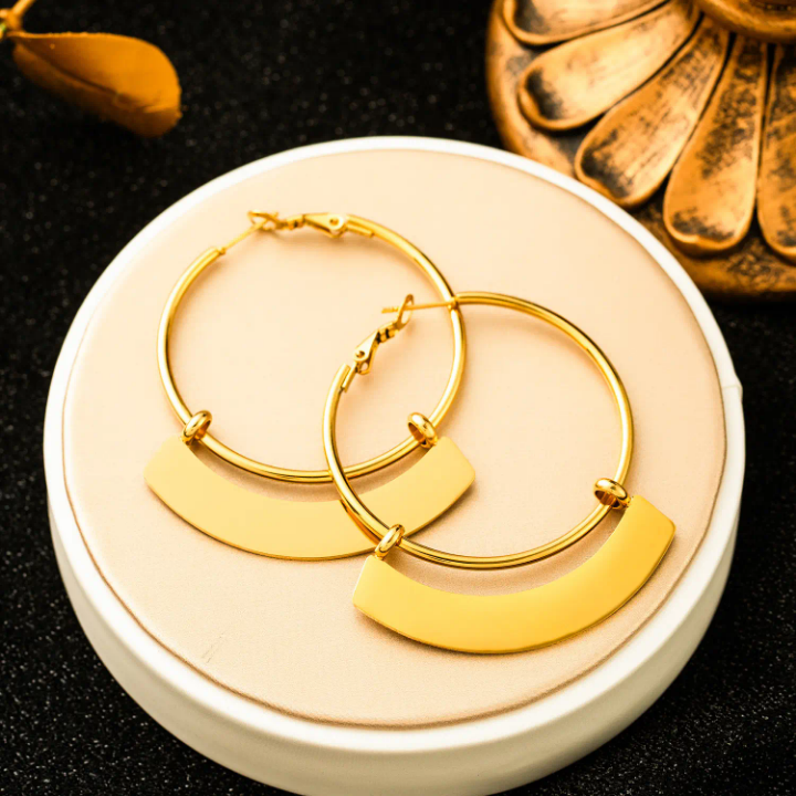 40442 gold plated Earrings