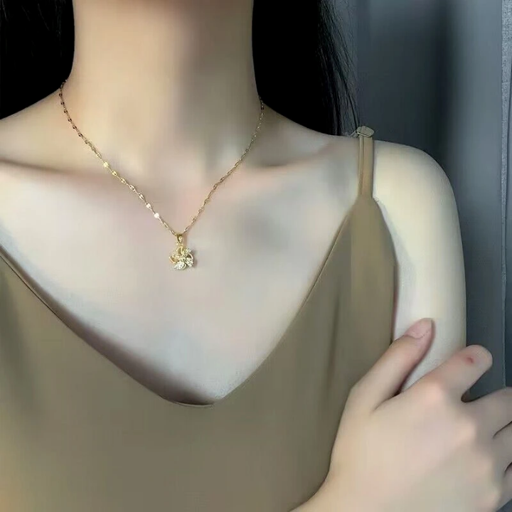 #10009 Copper Gold Plated Necklace