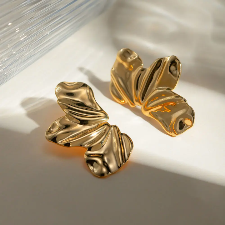 40444 gold plated Earrings