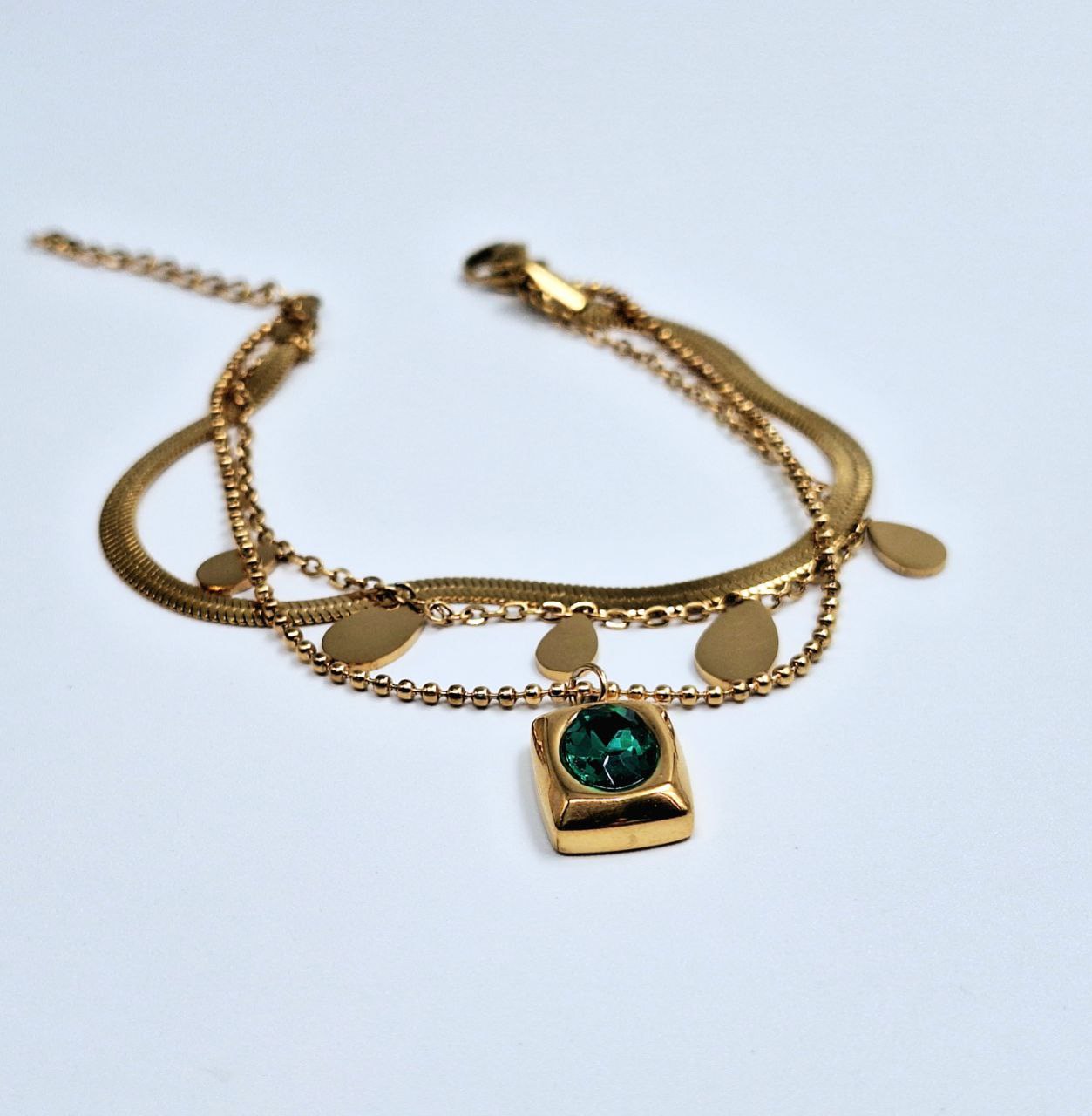 80057 Gold Plated 4 Pieces Set