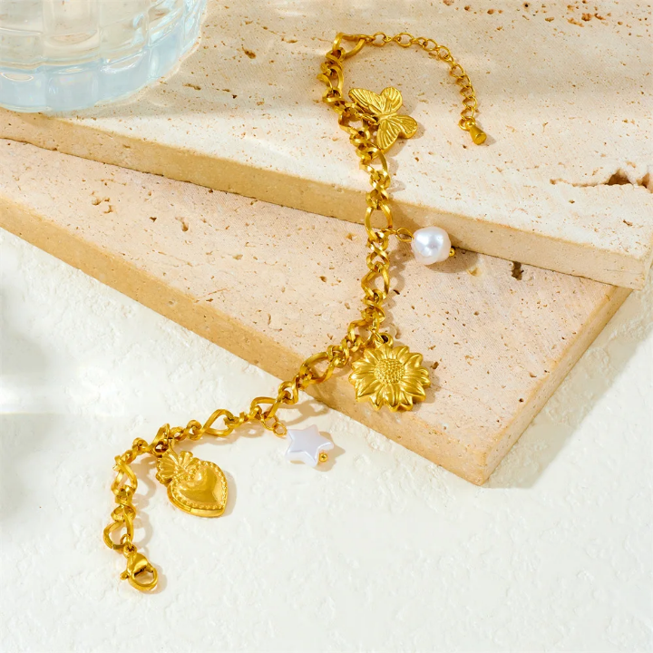 30539 Gold Plated Bracelet