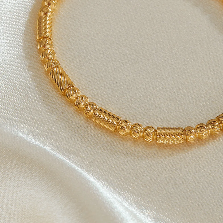 20357 Gold Plated Bangle