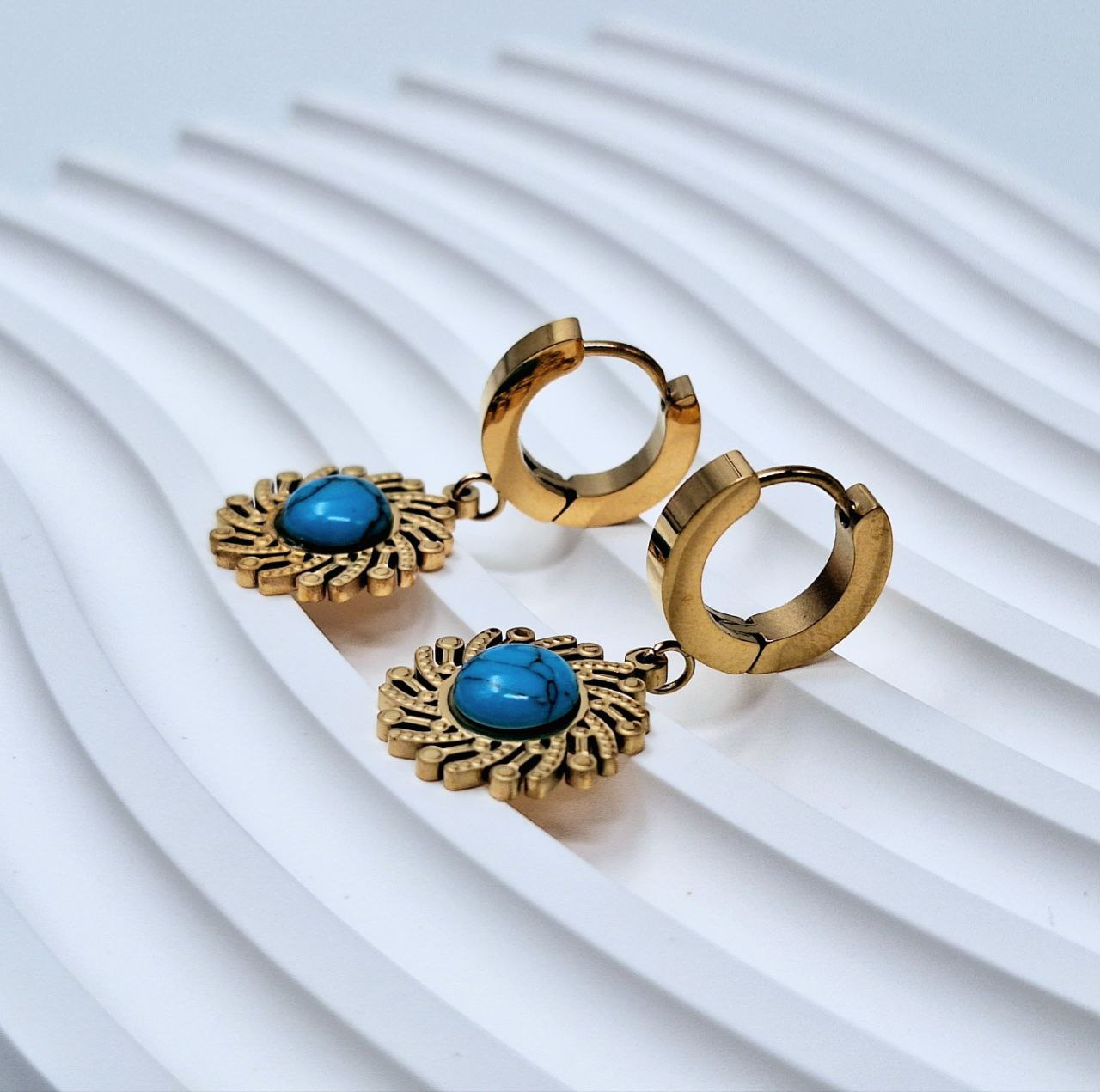 40324 gold plated Earrings