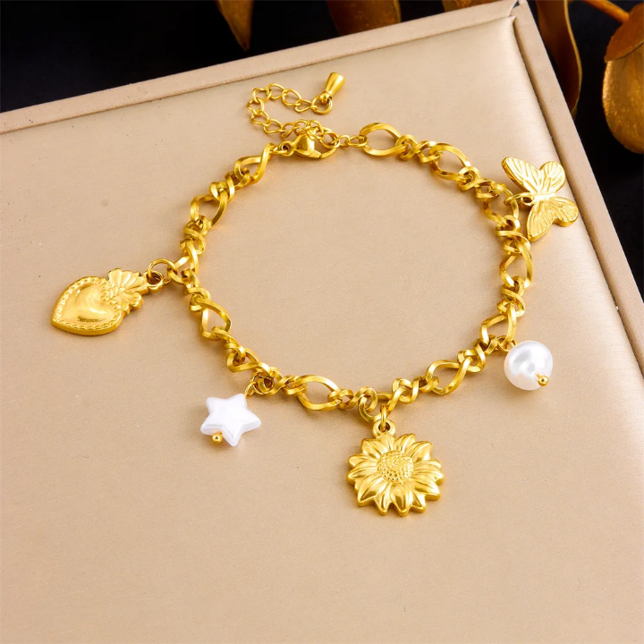 30539 Gold Plated Bracelet