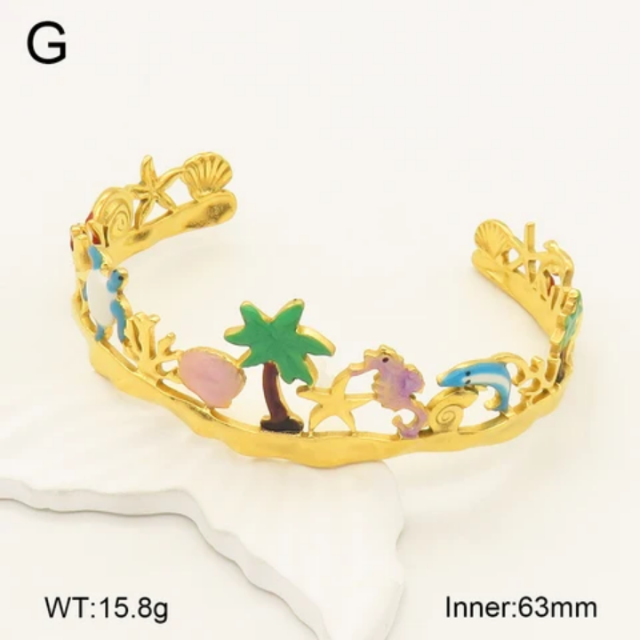 20372 Gold Plated Bangle
