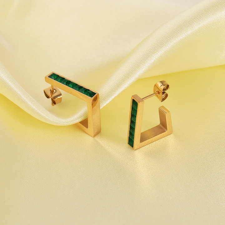40457 gold plated Earrings