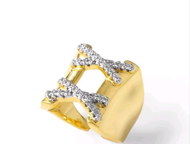 #50007 Copper Gold Plated Ring