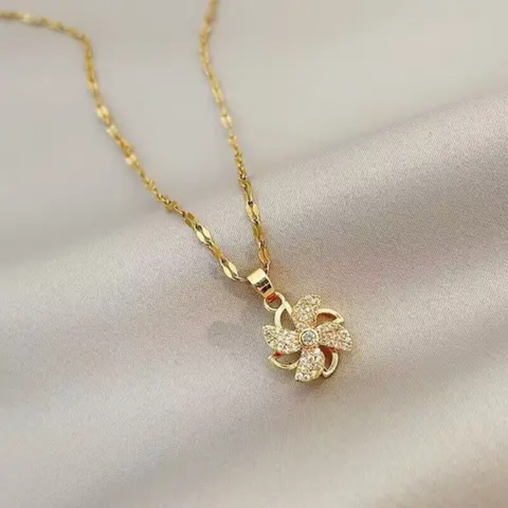 #10009 Copper Gold Plated Necklace
