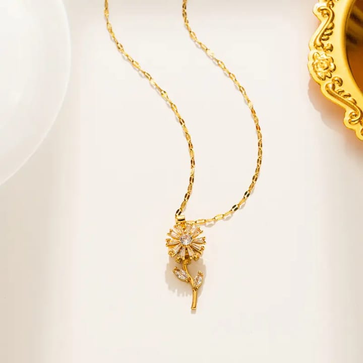 #10010 Copper Gold Plated Necklace