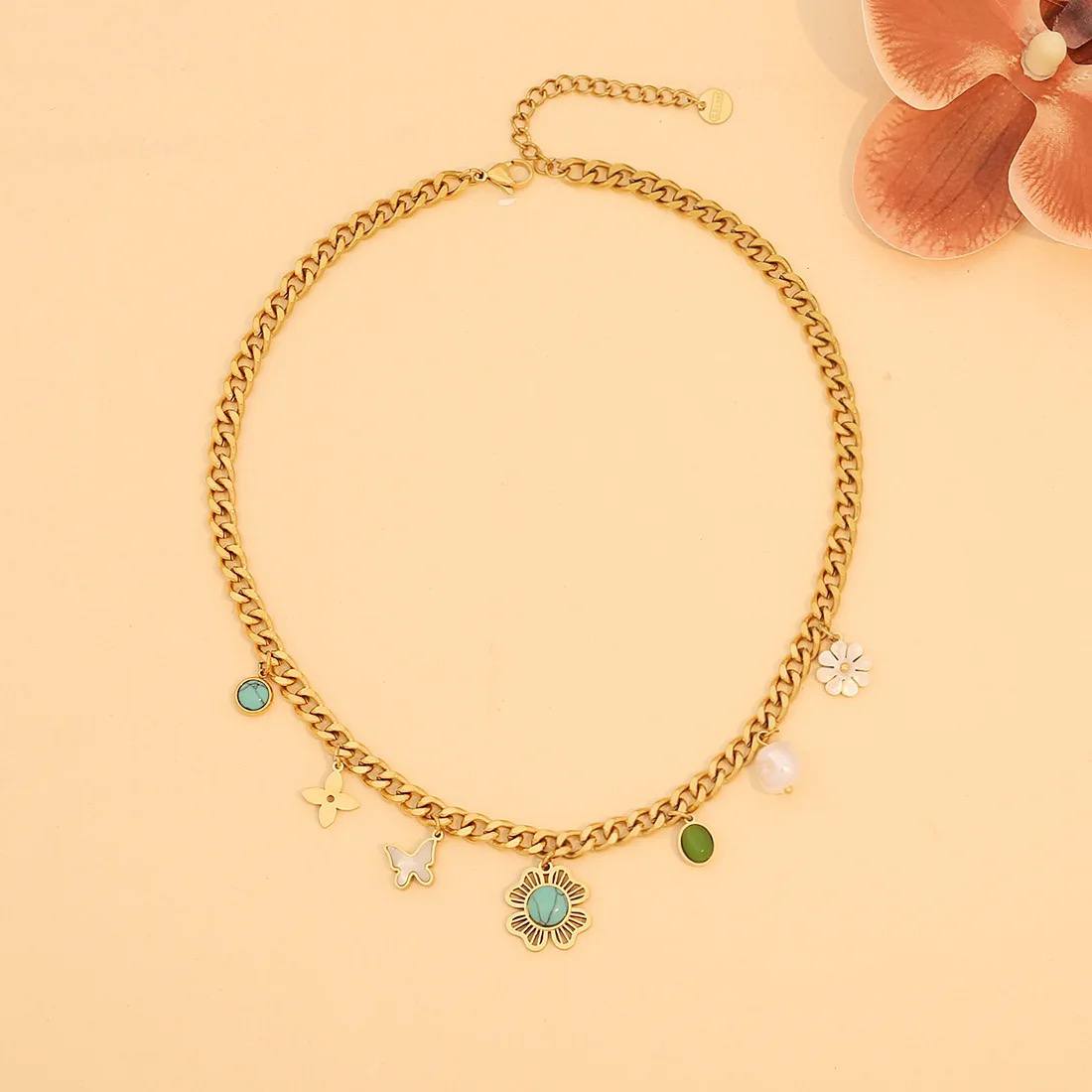 10474 Gold Plated Necklace