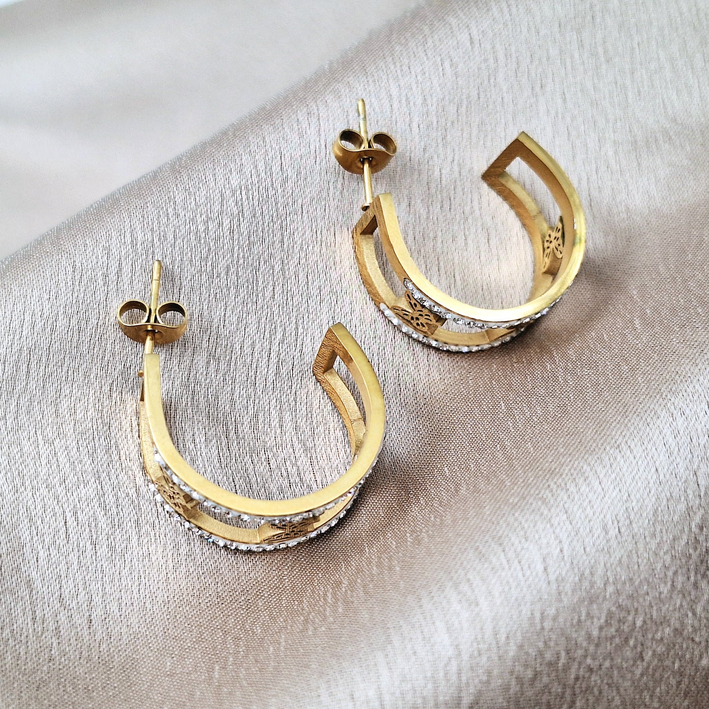 40279 gold plated Earrings