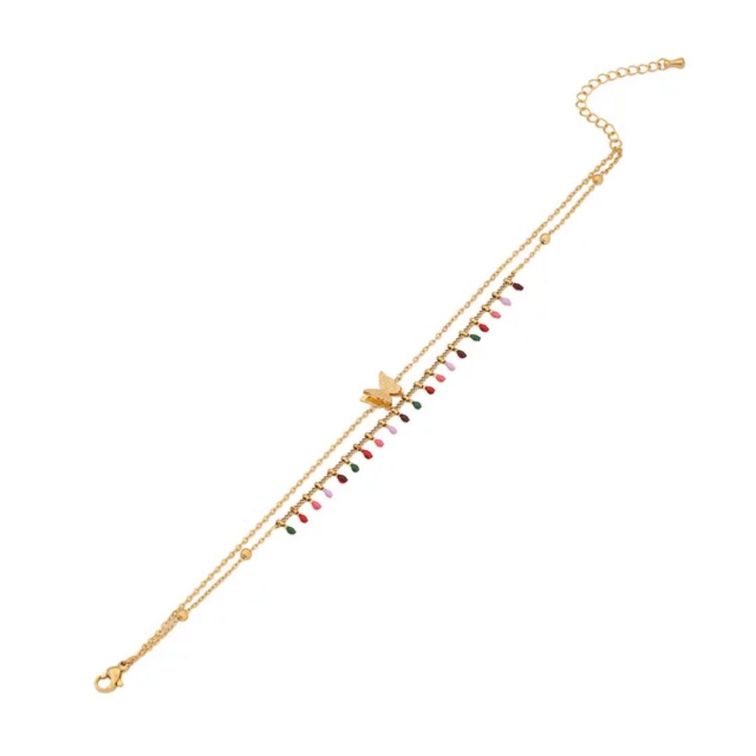 70185 Gold Plated Anklet