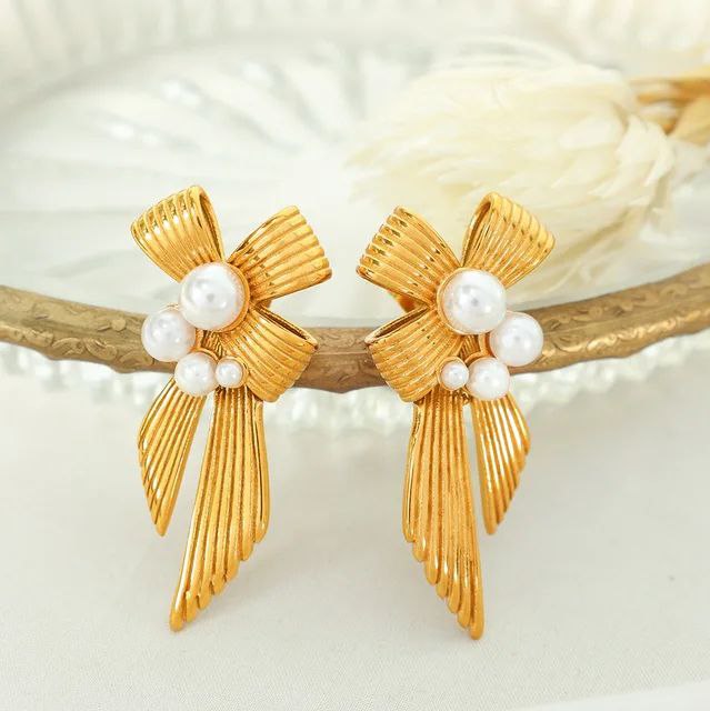 40402 gold plated Earrings