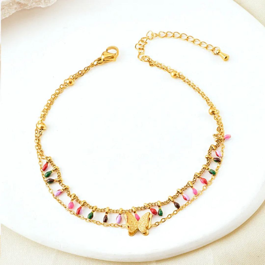 70185 Gold Plated Anklet
