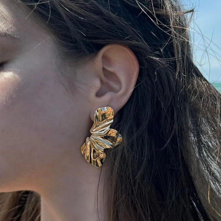 40444 gold plated Earrings