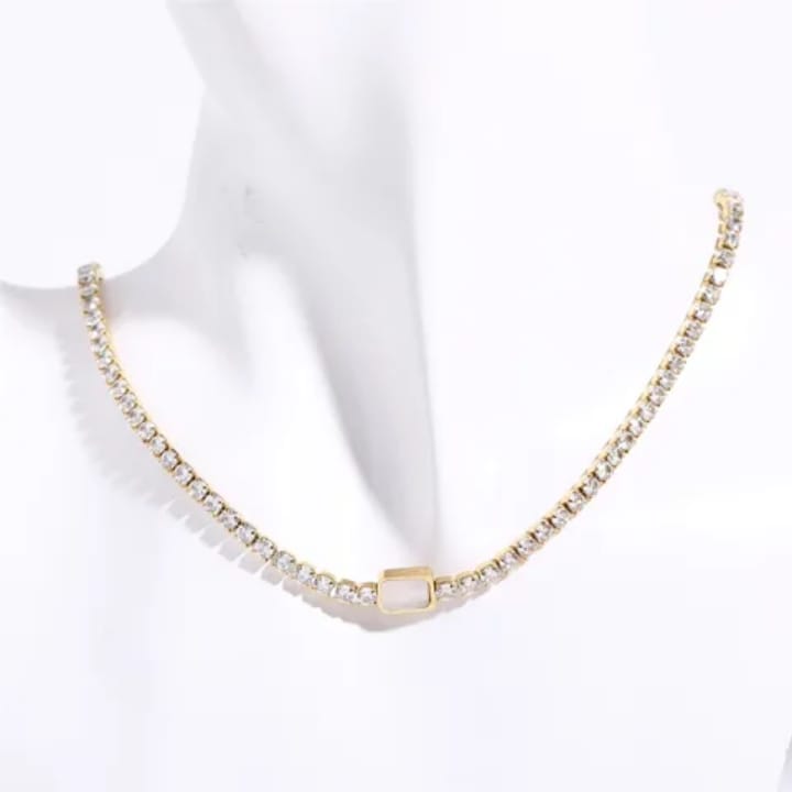 10707 Gold Plated Necklace