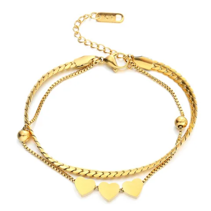 30528 Gold Plated Bracelet