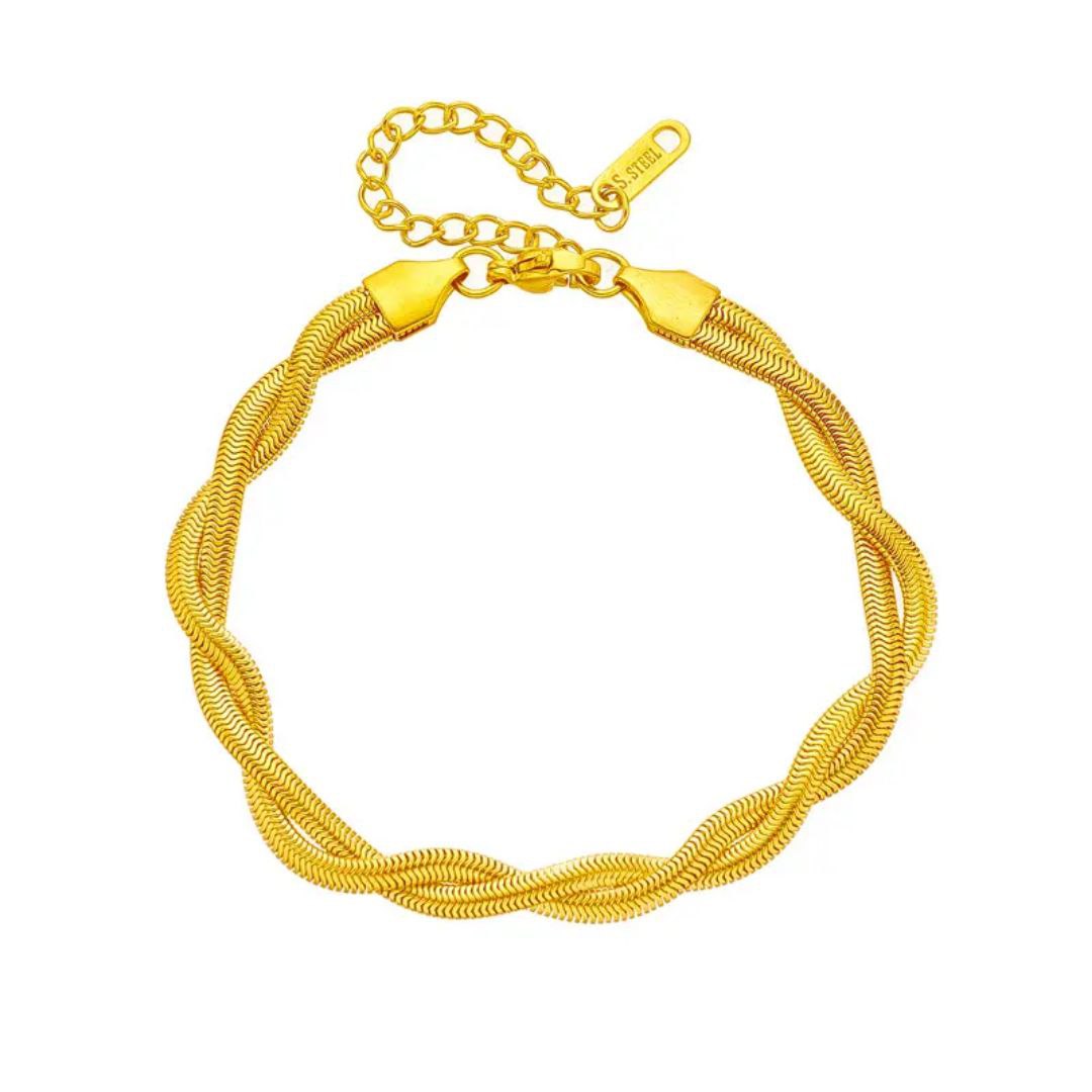 30422 Gold Plated Bracelet