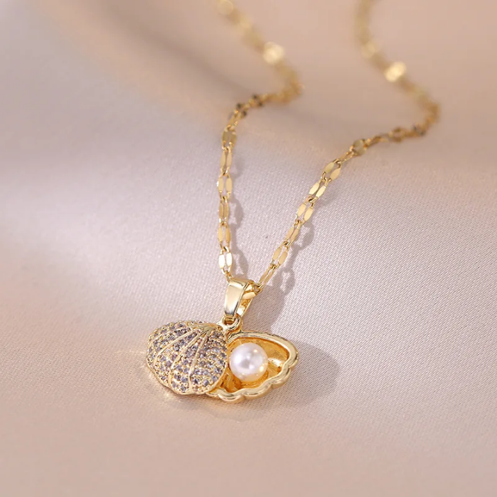 #10008 Copper Gold Plated Necklace