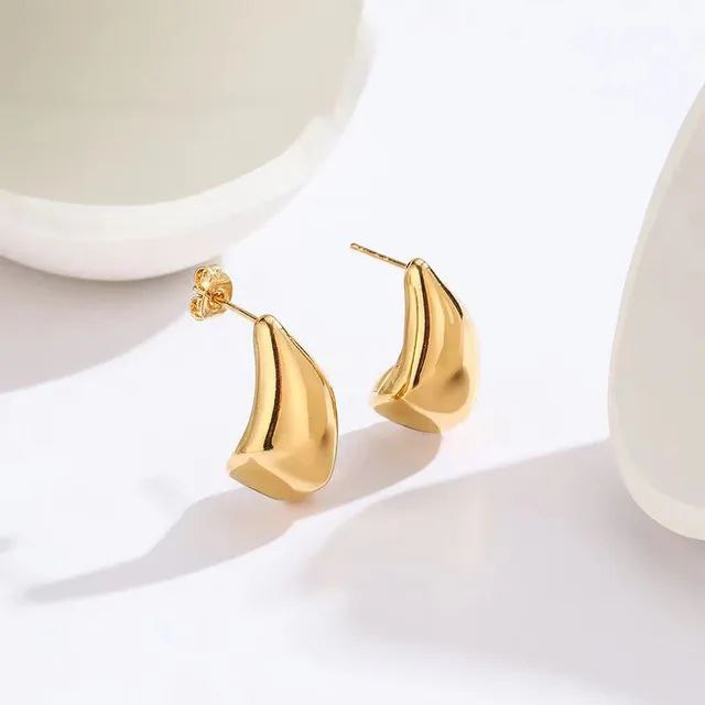 40391 gold plated Earrings