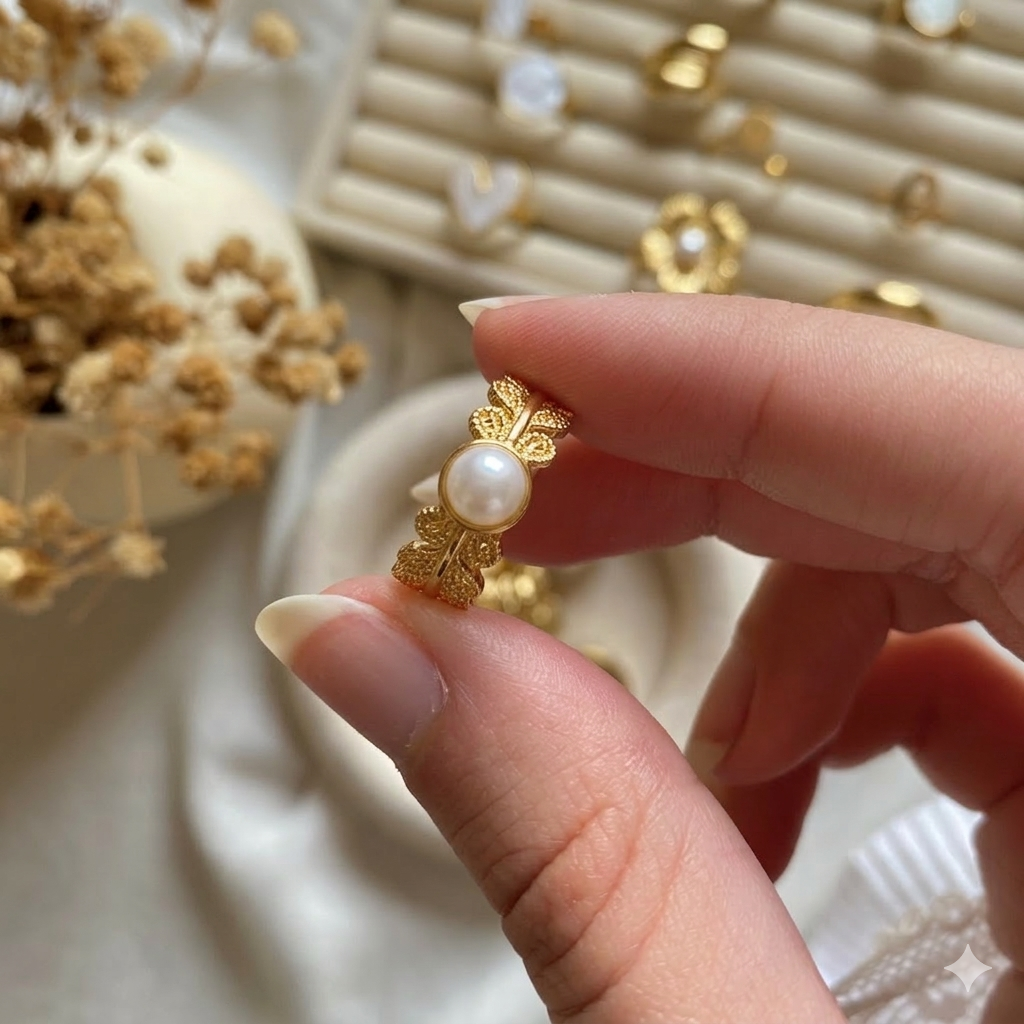 50483 Gold Plated Ring