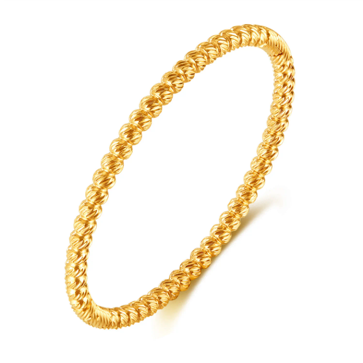 20359 Gold Plated Bangle