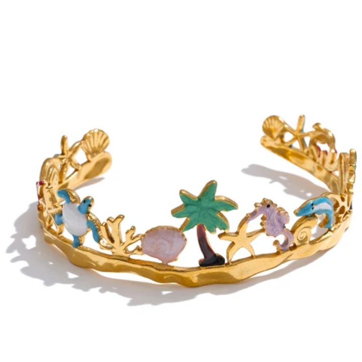 20372 Gold Plated Bangle