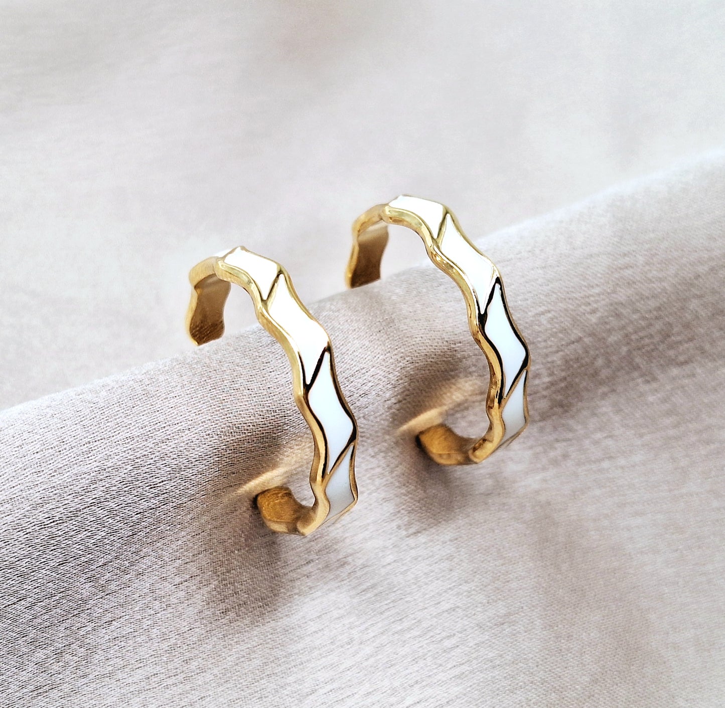 40313 gold plated Earrings
