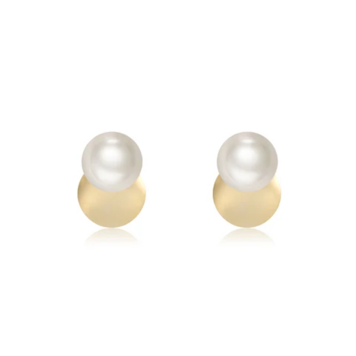 40454 Copper gold plated Earrings