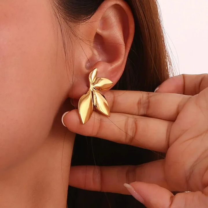 40458 gold plated Earrings