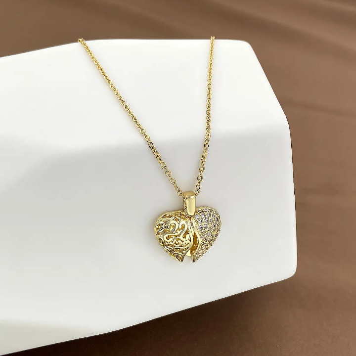 #10002 Copper Gold Plated Necklace