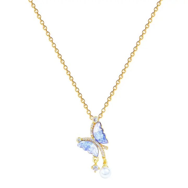 #10007 Copper Gold Plated Necklace