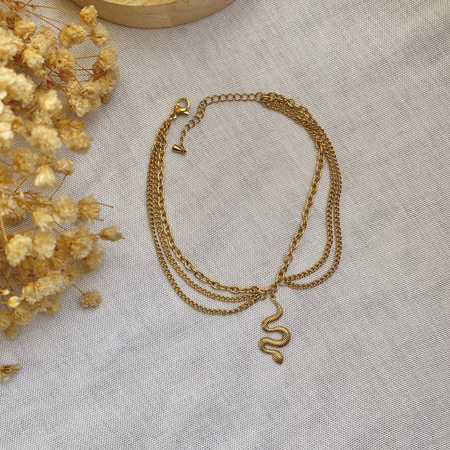 70171 Gold Plated Anklet