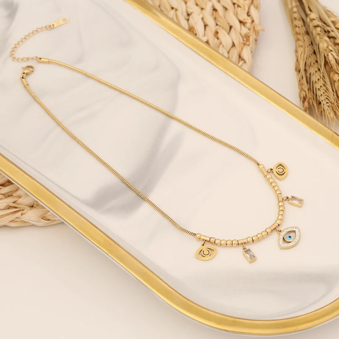 10309 gold plated necklace