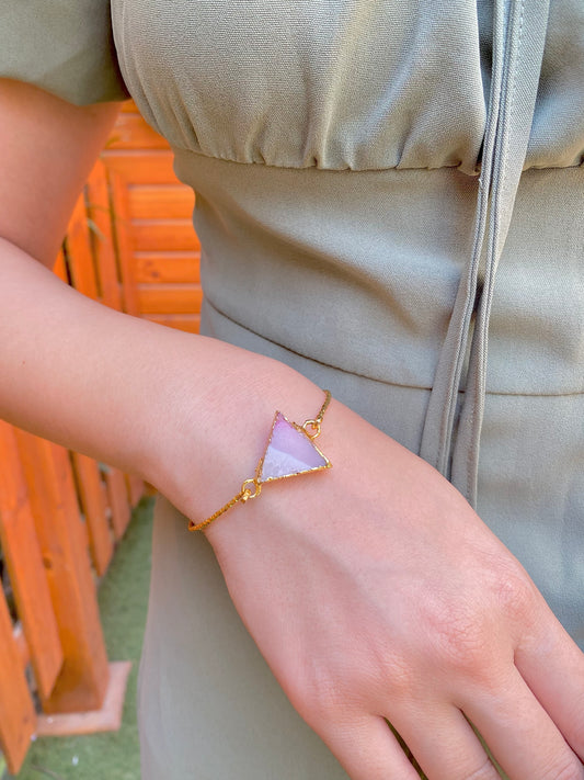 Rosé Prism | Handmade Bracelet, Singular Creation