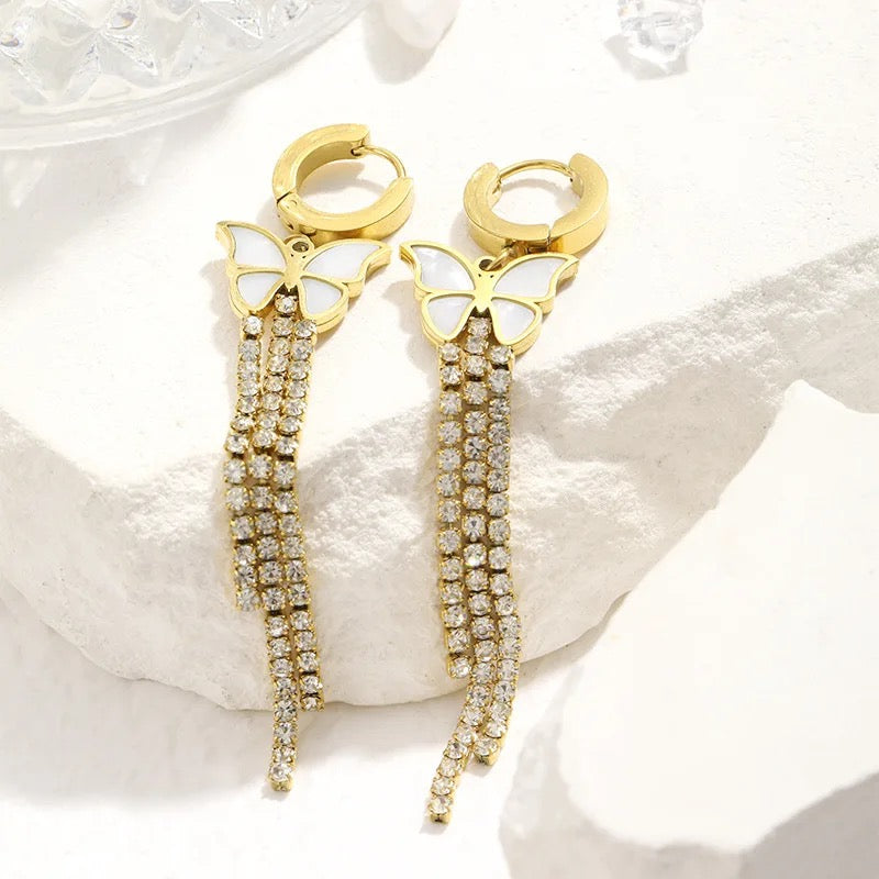 40225 Gold Plated Earrings