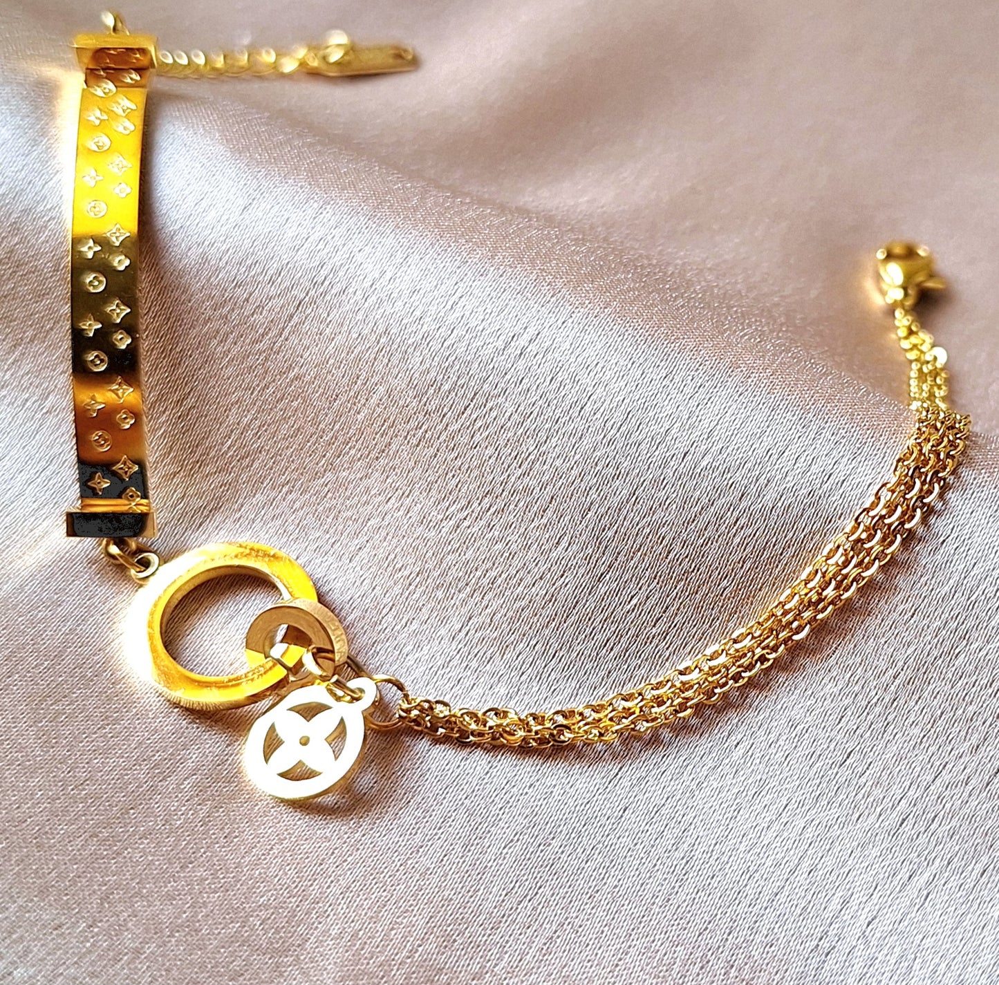 30278 Gold Plated Bracelet