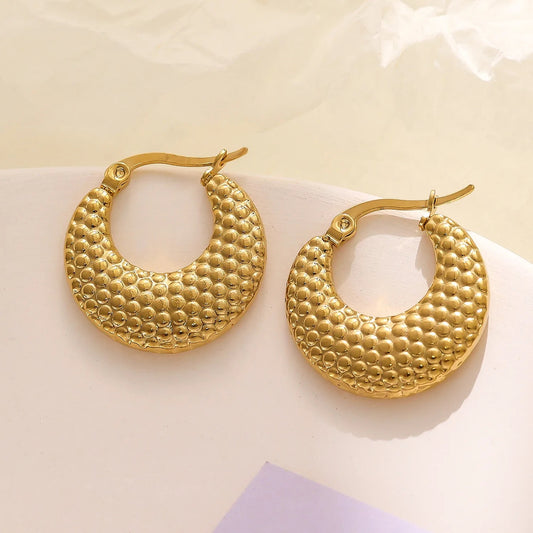 40206 Gold Plated Earrings