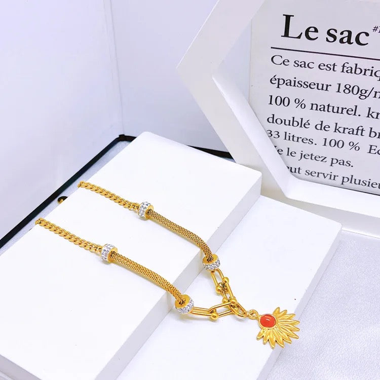 10392 Gold Plated Necklace