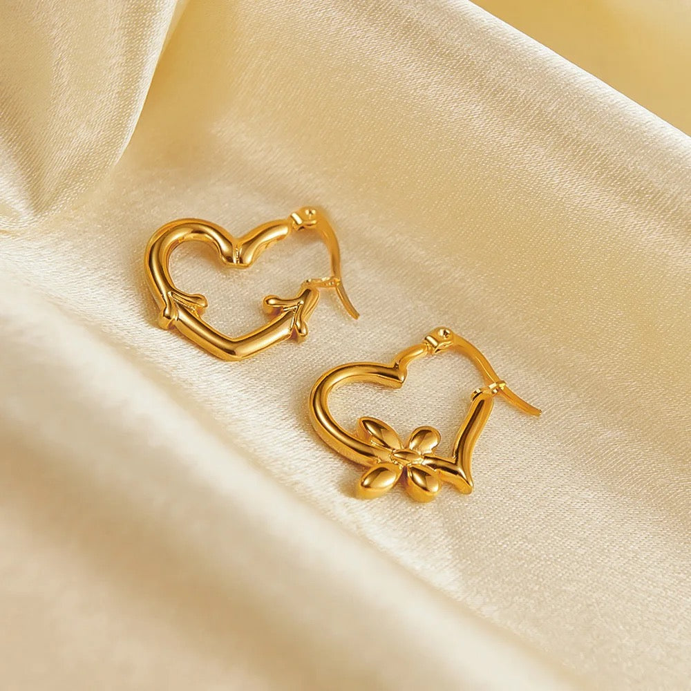 40205 Gold Plated Earrings