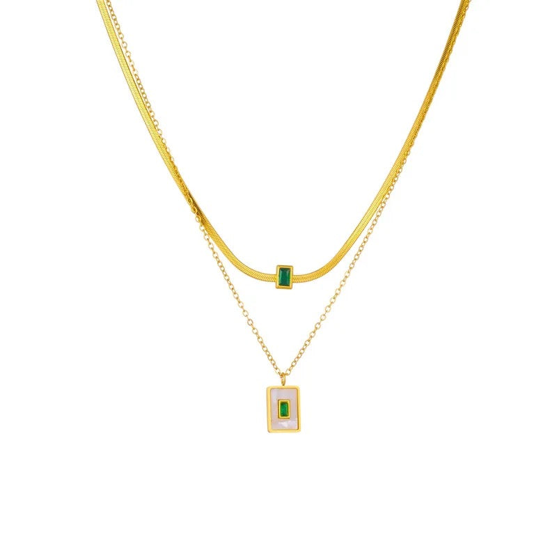 10317 gold plated necklace