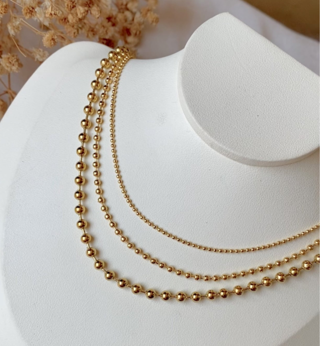 10871 Gold Plated Necklace